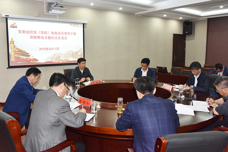 组织部处级党员领导干部巡视整改民主生活会.JPG